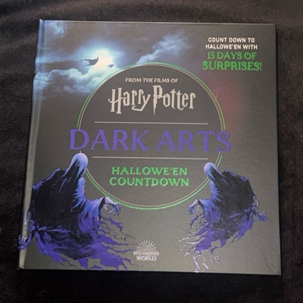 New Harry Potter Dark Arts Hallowe'en Countdown Book